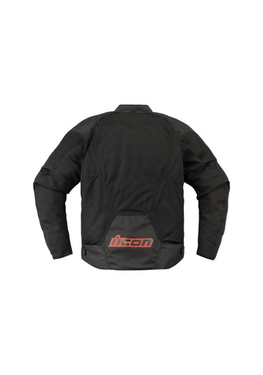 Icon Overlord 3 Mesh Korumalı Motosiklet Montu Siyah Koyu Gri