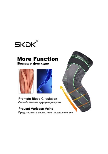 Pazly--egzersiz Için Termal Dizlikler M Yeşil