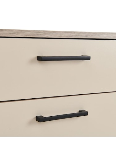 Just Home Puflu Ayakkabılık - Vizon / Rustik Meşe Vizon / Rustik Meşe Rustik Meşe - Vizon