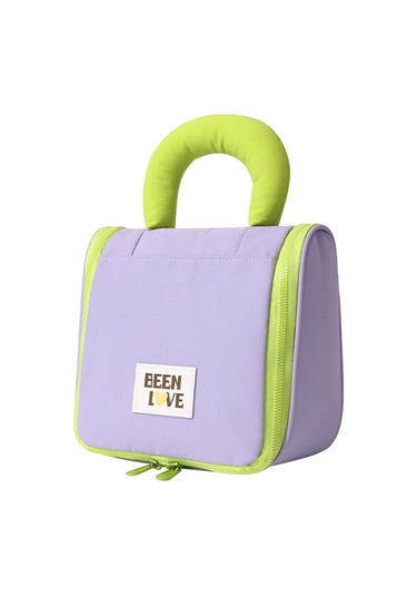 Kancalı Seyahat Kozmetik Saklama Çantası Mor