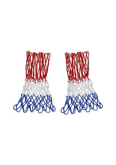 Leyaton Renkli Basketbol Filesi Floş Ipli Iki Adet