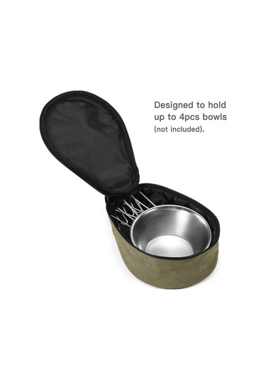 Besthome1 Tomshoo Yeşil Poliester Depolama Çantası, Kayak/snowboard Kasesi İçin, 19x13x7cm, 59-72.4g Ağırlığı, Spor Yeşil