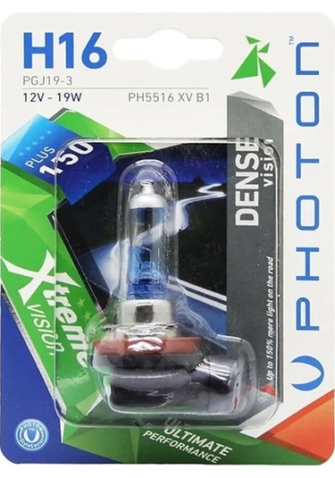 Photon H16 12v 19w Xtreme Vision +%150 Fazla Işık Tekli Blister Ampul