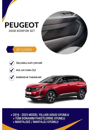 Peugeot 3008 Iı Uyumlu Konfor Seti 1
