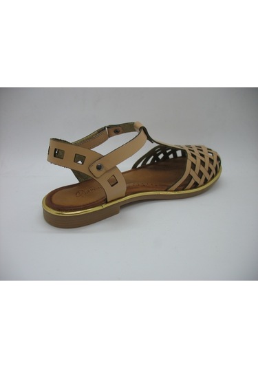 Piarmoni 01408 Deri Ortopedik Bej Sandalet 31-35 Bej