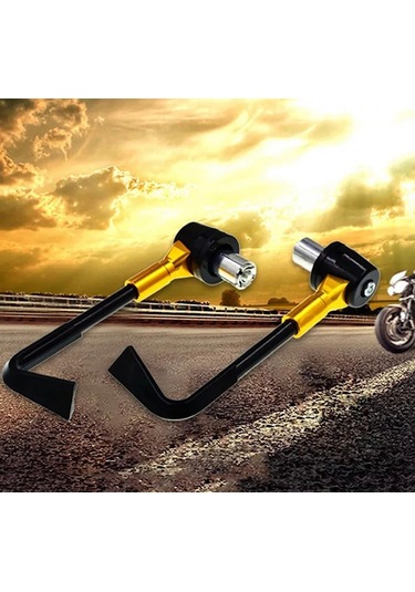 Motorsiklet Manet Koruma Fren Debriyaj Kolu Koruma Sarı Renk