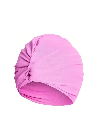 Cordial Pembe Yüzme Boneu, Saç Korumalı Yumuşak Bone Plaj Ve Havuz İçin Pembe