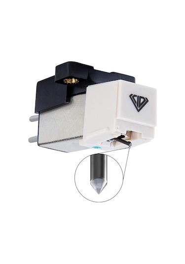Manyetik Kartuş Stylus Yüksek Hassasiyetli Yedek Evrensel Plak Çalar Magnet Turntable Kartuşu Konik Elmas Stylus İle Plak Çalar İçin