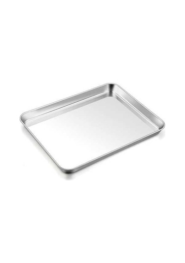 Ulzyvf X X Toksik Tepsisi Sayfası, Passız, Paslanmaz Olmayan, Kurabiye Fırın Çelik Çelik Büyük 17.6 13 1 '' '' '' Yn Çelik