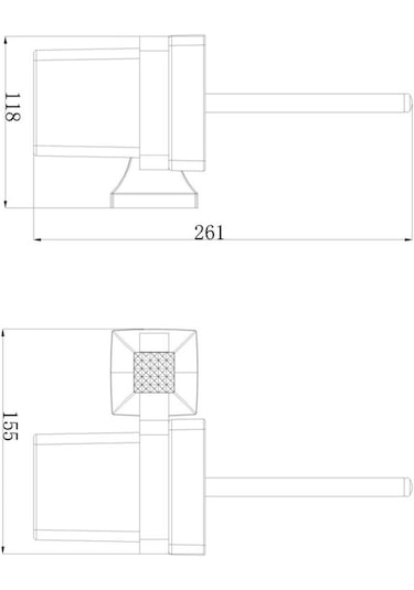 Eva Banyo Fontana Fd-91106 Krom Tuvalet Fırçalığı
