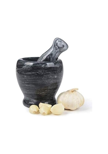 Kapamarka Doğal Cilalı Mermer Havan