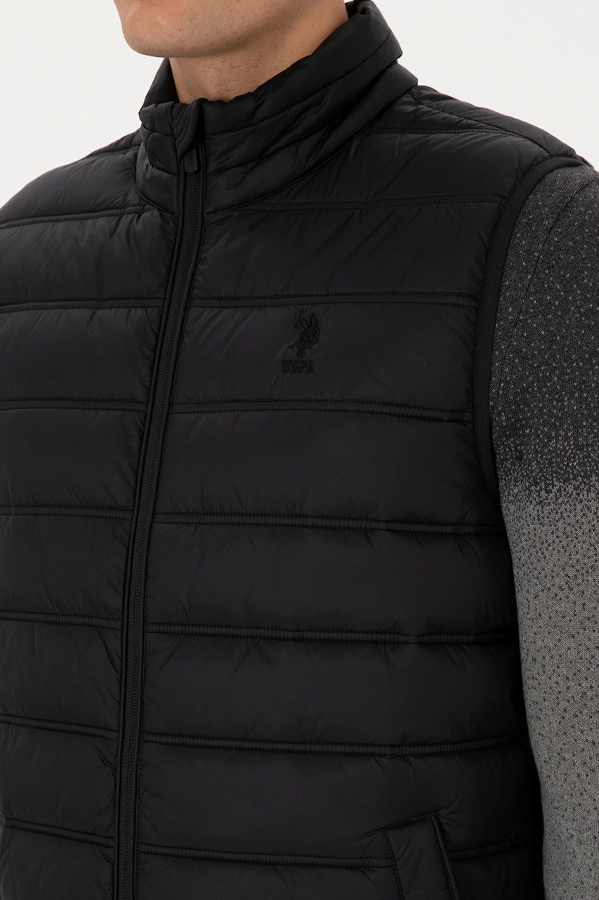 U.s. Polo Assn. Erkek Siyah Yelek Dokuma 50310039-vr046 Siyah