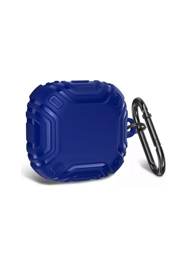 Samsung Galaxy Uyumlu  Buds Live Kılıf Sert Silikon Çizgi Desenli Sf19