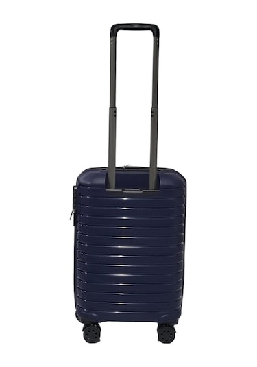 Oleets Kabin Boy Polipropilen Süper Esnek Kırılmaz Tekerlekli Valiz-bavul Mavi
