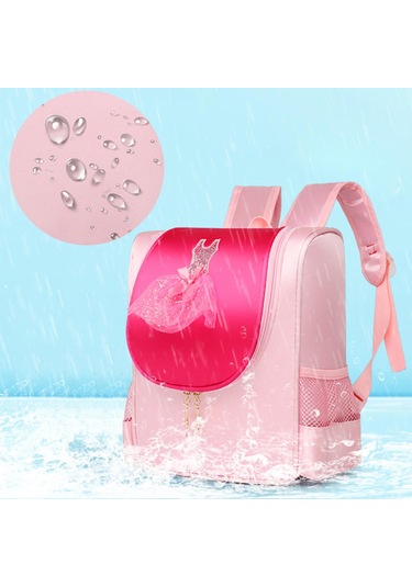 Suntek Bale Çantası Sırt Dans Kız Için Jimnastik Dansı Doğum Günü Kırmızı İle Pembe