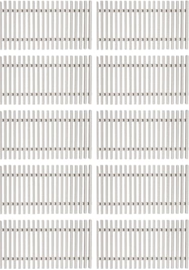 Sinada Havuz Savak Kanal Izgarası Plastik 30 Cm Çift Geçme 10 Metre -toptancıyızbiz