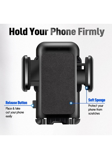 Youtek Araç Sigara Çakmaklı Telefon Tutucu, 18w Hızlı Şarj, Çift Usb, Akıllı Koruma, Abs Malzeme, Q708 Siyah