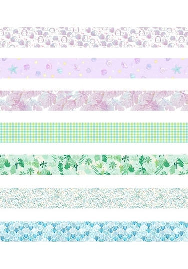 Cbtx 10 Pcs El Kitabı Ve Kağıt Sevimli Bant, Renk Rastgele Teslimat