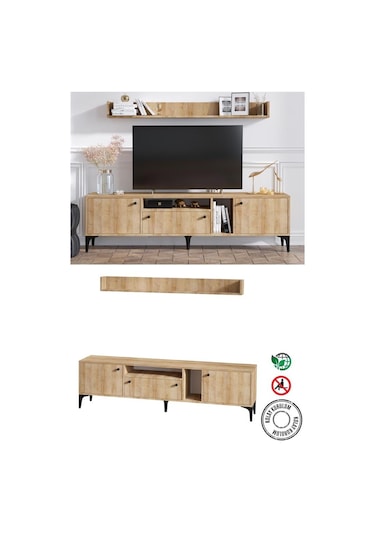 Decormet Grega Tv Ünitesi Safir Meşe -dec-20042 Diğer