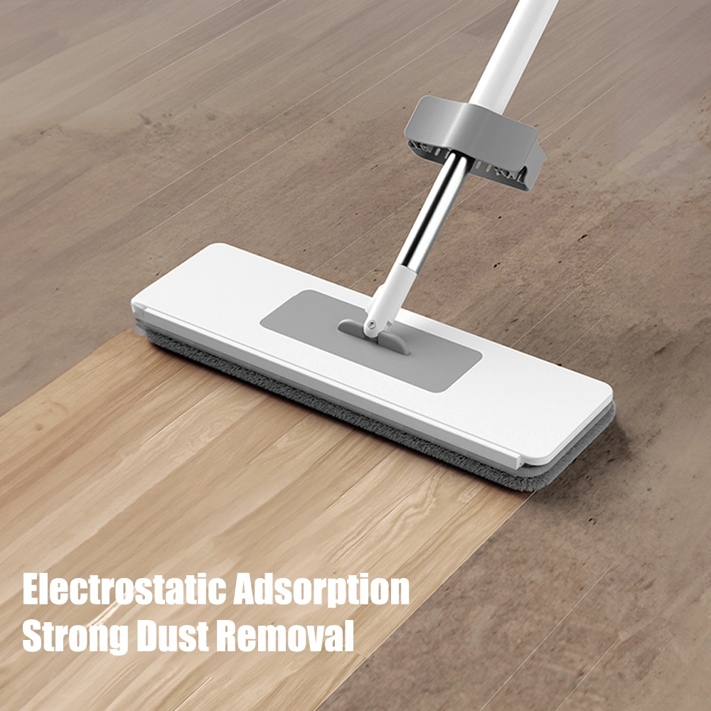 Geeksen Ev Çinili Zeminler İçin Otomatik Sıvı Çıkaran, Kuru/ıslak Kullanıma Uygun, 2 Mop Bezi 1'ü Yüklü İle Pratik Mop