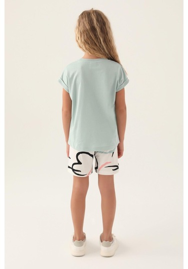 Roly Poly 3397 Cat Kız Çocuk Şort Takım