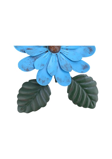 Hangfox Güçlü Demir Kuş Ve Çiçek Direği, Kırsal Stili Bahçe Dekorasyonu, Dış Mekan Kullanıma Uygun, Kolay Sabitleme, Sonbahar Bahçesi Zenginliği