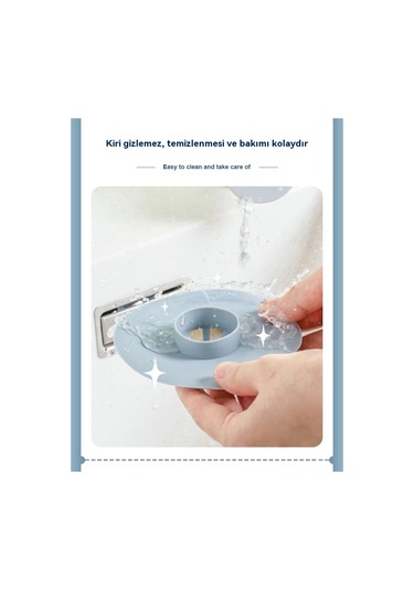 Yer Süzgeci Koku Giderme Tapası Ve Böcek Geçirmez Kapak-3 Parçalı Çok Renkli