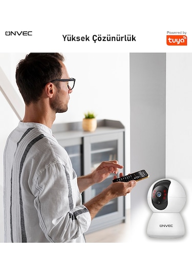 Onvec 2Gen Tuya Wifi Destekli 1080P Akıllı Kamera