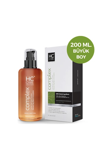Hc Care Bitkisel Saç Bakım Kompleksi 200 ML