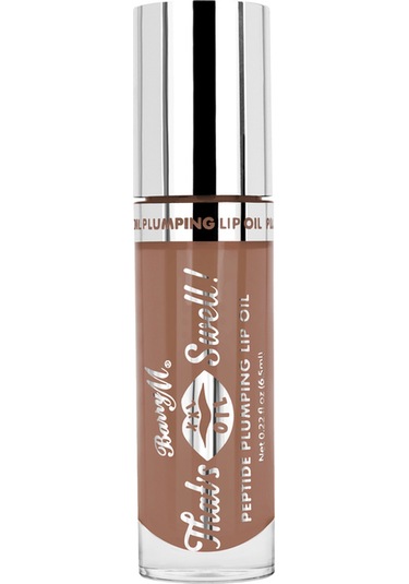 Barry M That's Swell Peptide Plumping Lip Oil Dolgunlaştırıcı Dudak Ruju Lip Gloss Taupe Touch Gri Kahve Toprak