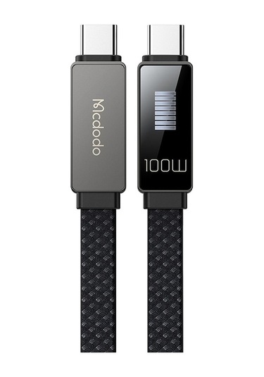 Flybuy Mcdodo Ca-4470 1.2m Pd 100w Ritim Serisi 9 Seviyeli Işık Ekranı İle C Tip-c Veri Kablosu