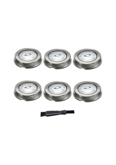 Agoodshop Tıraş Bıçağı 6 Adet Yedek Bıçak Tıraş Makinesi Kafası Hq3 Hq4 Hq54 Hq56 Hq55 Hq851 Hq912 Hq