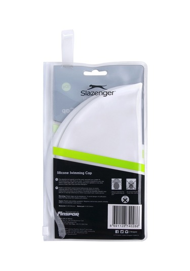 Slazenger Sn00 PVC Zipper Bag Unisex  Beyaz Bone