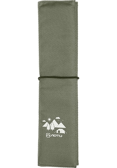 Aotu Taşınabilir Nem Geçirmez Koltuk Mat Oxford Kumaş + Epe Açık Kamp Piknik Oturma Pedi Haki