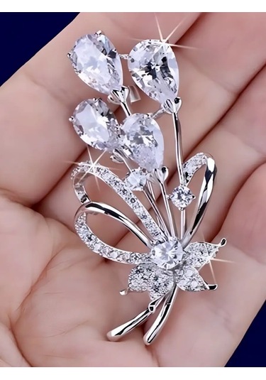 Beautiful Detail Broş Bijuteri 154435179 Beyaz