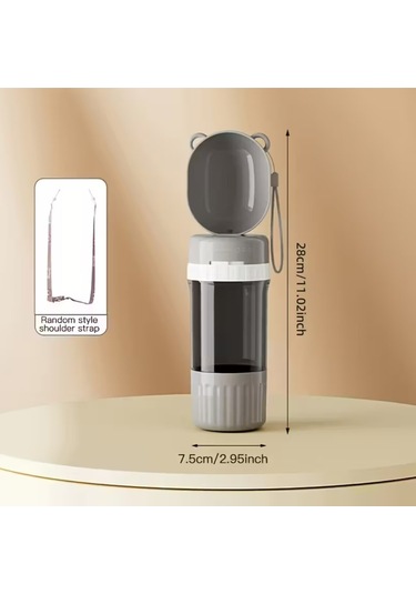 Evcil Hayvanlar İçin İkisi Bir Arada Su Ve Mama Bardağı