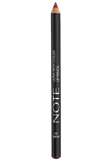 Note Cosmetique Ultra Rich Color Lip Pencil Dudak Kalemi 03 Nude - Nude