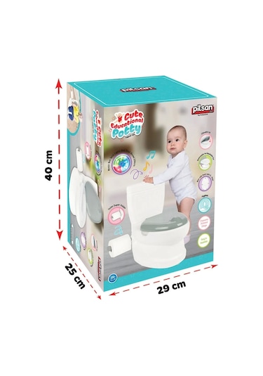 Pilsan Eğitici Klozet 07-559 Renkli Çok Renkli