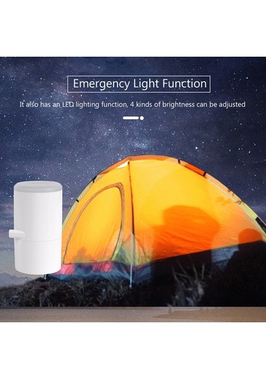 Novahub Taşınabilir Şişirme Pompası - Led Işık, Hızlı Şişirme, 3 Nozullu, Şarj Edilebilir, İç/dış Mekan Uygun