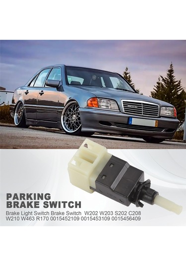 Leasetake Yeni Fren Lambası Anahtarı Fren Anahtarı Mercedes-benz W202 W203 S202 C208 W210 W463 R170 0015452109 0015453109 0015456409