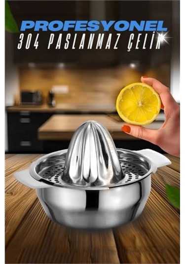 Limon Sıkacağı 304 Paslanmaz Çelik Meyve Sıkacağı Profesyonel Diğer
