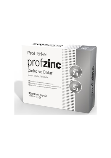 Proftürker Profzinc 30 Kapsül