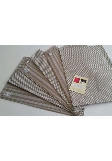 Amerikan Servis Rich Çizgi 32 x 45 CM Zeytin Yeşili-1'li Yeşil