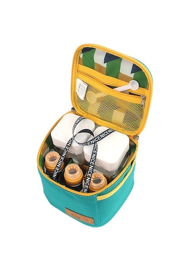 Sones Cls Dış Mekan Baharat Şişesi Seti Taşınabilir Baharat Kavanoz Barbekü Gereç Kombinasyonu Çok Renkli