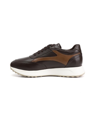 Gönderi(R) Gönderi R Erkek Kahverengi Bağcıklı Hakiki Deri Sneaker Ddma83531648