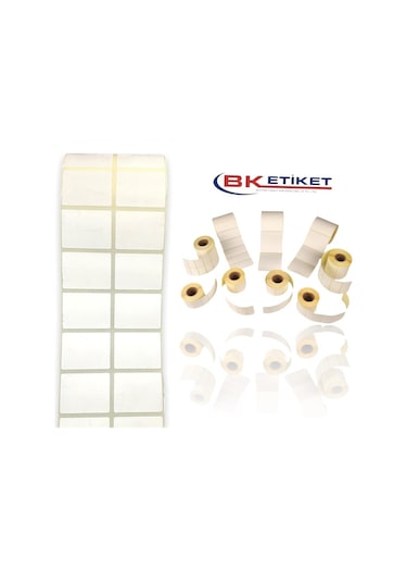 BK Etiket X5 Tech 40X58 Termal Barkod Etiketi Terazi Etiketi 500'lü