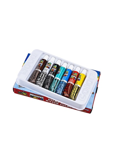 Nova Color Guaj Boya 7'Li Tüp Nc-101 Çok Renkli