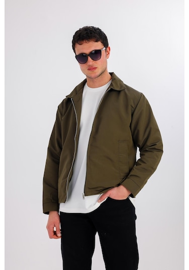 Flecto Su Ve Yağmur Geçirmez Yağmurluk - Haki Haki