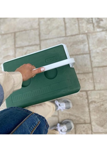 Buzluk Termos Set-20 Lt Kumaş Buzluk Termos 1029 Cooler Box +2 Adet K-250 Buz Aküsü Kırmızı - Pembe