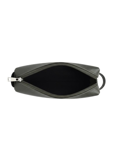 Yuga Tek Gözlü Suni Deri Kalem Çantası Yeşil Yeşil